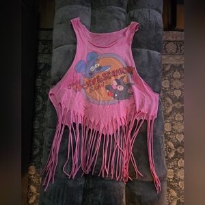⭐️Vintage Itchy & Scratchy Tassle Tank Top⭐️